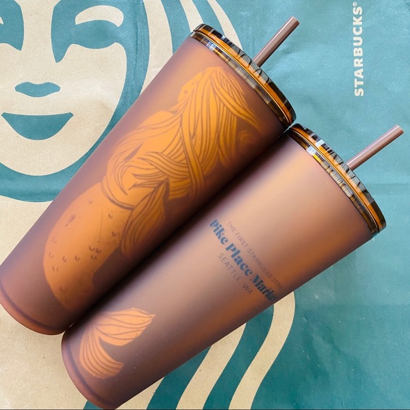Starbucks Accessories - Starbucks 🧜‍♀️ Pike Place 2 Siren Glowy Tumblers